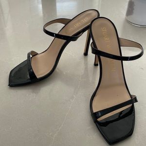 Stuart Weitzman Black sandals size 9 1/2